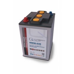 Q-Batteries 6SEM-230 6V 230Ah Semitraktionsbatterie