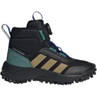 adidas Fortatrail Boa Kinder Schwarz/Khaki/Teal 30
