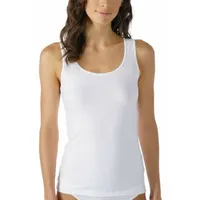MEY Cotton Pure Tank Top Weiß Baumwolle 40 Damen