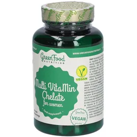 GreenFood Nutrition Multi VitaMin Chelate für Frauen Kapseln 60 St.