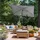 Songmics Sonnenschirm 200 x 125 cm Grau