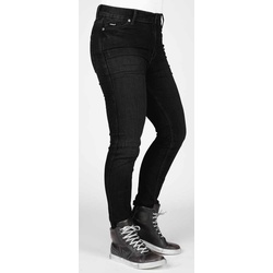 Bull-it Stone Damen Motorradjeans, schwarz, Größe 34
