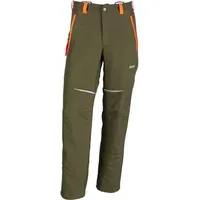 KOX - Schnittschutzhose Vento 3.0 Grün/orange Größe 48