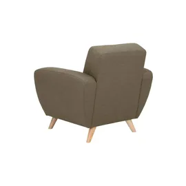Max Winzer Sessel Jerry Flachgewebe 83 x 85 x 0 cm Beige
