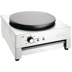 Buffalo elektrische Crêpière, Ø 1x40cm, Crepes, Crepesplatte, Crepesplatten, Crepe-Maker, Crepes-Maker, Crepeeisen, Pfannkuchen