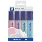 Staedtler 364 C, 4 Stück(e), Hellblau, Minze, Pink, Violett, Polypropylen (PP),