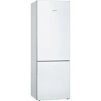 Bosch KGE49AWCA Serie 6 Stand Kühl-Gefrierkombination, 70 cm breit, 419 L, VitaFresh, LowFrost, LED Beleuchtung, weiß