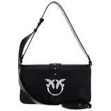 PINKO Love One Classic Slouchy | Schultertasche in schwarz
