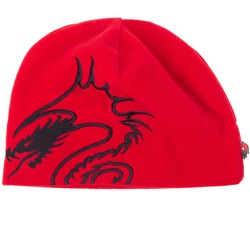 F2 Beanie FL dragon red Mütze warm weich winter uni size