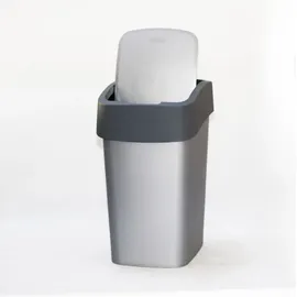 Curver Flip Bin 25 l silber/anthrazit