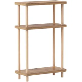 [en.casa] Nampernu Standregal 62 x 40 x 18 cm Braun