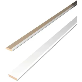 EGGER Abdeckleiste Wandverkleidung Decowall AL201 Weiß 2,4 m