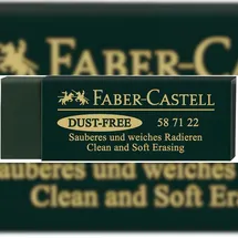 Faber-Castell Radiergummi Dust free grün,