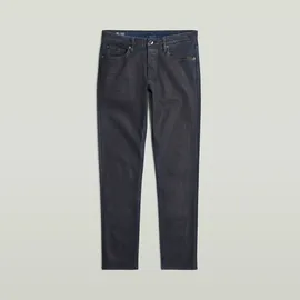 G-Star 3301 Slim Fit Worn In Lunar Blue Coated 28/34