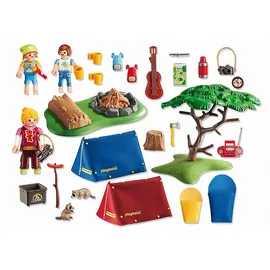 Playmobil Summer Fun Zeltlager mit LED-Lagerfeuer (6888)