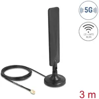 DeLock 5G LTE Antenne SMA Stecker 3 dBi omnidirektional