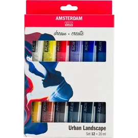 Bruynzeel Acrylfarbe Set 12 St. mehrfarbig 20 ml