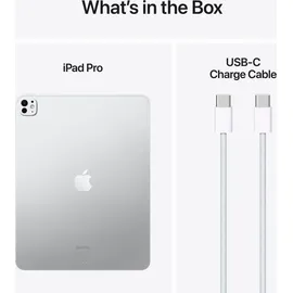 Apple iPad Pro 13" (7. Generation 2024) 256 GB Wi-Fi silber