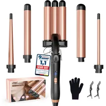 bestope mix MIX Welleneisen Set 5 in 1 gold