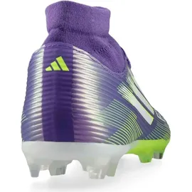 adidas F50 League Mid FG/MG Purple Rush / Cloud White / Lucid Lemon 45 1/3
