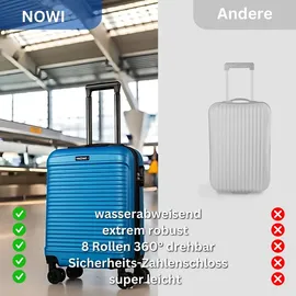 nowi Las Palmas 4-Rollen Cabin 55 cm / 34 l blau