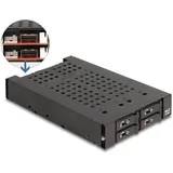 DeLock 3.5? Wechselrahmen für 4 x M.2 NVMe SSD mit OcuLink SFF-8612 Anschluss