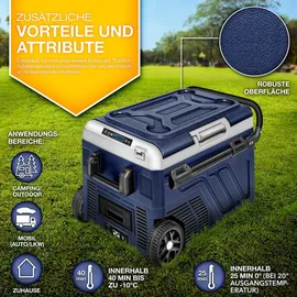 tillvex Kompressor Kühlbox 40 l