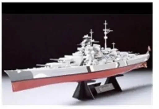 Tamiya - 1:350 Wwii Dt. Kampfschiff Bismarck