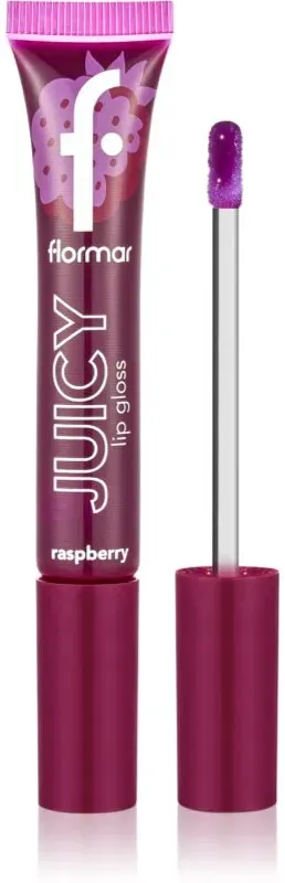 flormar Juicy Lip Gloss Hydratisierendes Lipgloss Farbton 001 Raspberry 10 ml