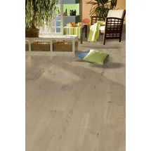 Classen Laminat 731-4 128,6 x 19,4 cm Eiche Natur Gelb