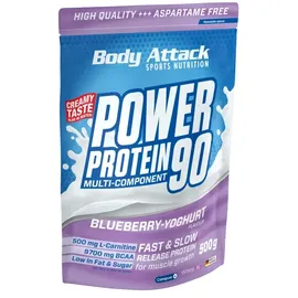 Body Attack Power Protein 90 Blaubeere Joghurt Pulver 500 g