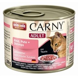 Animonda Cat Carny Adult Rind, Pute und Shrimps 12x200g (Rabatt für Stammkunden 3%)