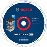 Bosch Professional EXPERT Diamond Metal Wheel Diamanttrennscheibe 230x22.23mm, 1er-Pack (2608900536)
