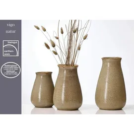 Ritzenhoff & Breker Vasen-Set 3-teilig Braun