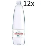 12x Fonte Essenziale Minerale Naturale Natürliches Mineralwasser Einweg PET 1Lt