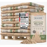 Premium REKORD Pellets A1, Sackware auf Palette (66 x 15 kg)