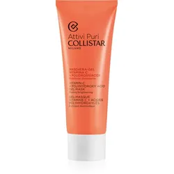 Collistar Attivi Puri Vitamin C + Polyhydroxy Acid Gel-Mask Gelmaske mit Vitamin C 75 ml
