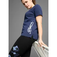 KangaROOS T-Shirt KANGAROOS, Damen, Gr. 48/50, blau (marine), Obermaterial: