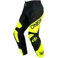 O'Neal Element Racewear Textilhose | Schwarz/Neon-Gelb | 34