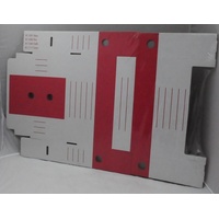 Cartonia Archivboxen weiß/rot 8,3 x 34,0 x 25,2 cm