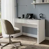 Vicco Annabelle Weiß Hochglanz/Weiß, 110 x 50 cm mit 2 Schubladen, Model 55576 - Weiß