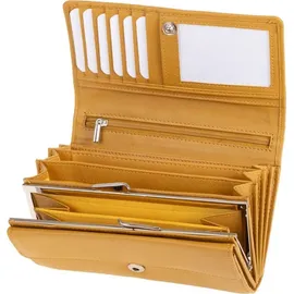 Mika Damengeldbörse Portemonnaie gelb