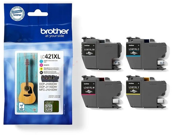 Preisvergleich Produktbild Original Brother LC421XLVAL Tintenpatrone MultiPack