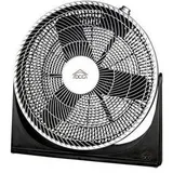 DCG CRB1240 50 cm Standventilator Schwarz/Silber