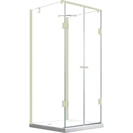 Buylando Glaswerk Westfalen- Emma 90x90x90 cm U-form Duschkabine Weiß