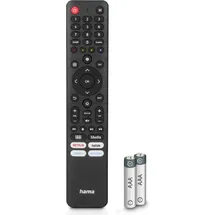 Hama Universal-Fernbedienung für Hisense TVs, lernfähig, IR - Schwarz