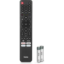 Hama Universal-Fernbedienung für Hisense TVs, lernfähig, IR - Schwarz