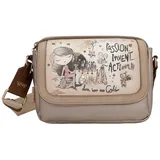 Anekke Hollywood Umhängetasche Polyurethan Beige/Braun/Bronze