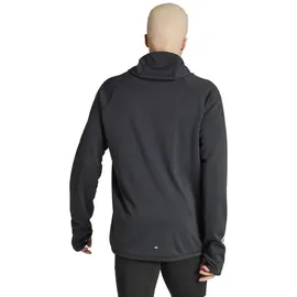 adidas Own the Run 3-Streifen Hoodie Black XL