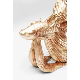 Kare DESIGN Deko-Figur Betta Fish 68023 Polyresin Gold